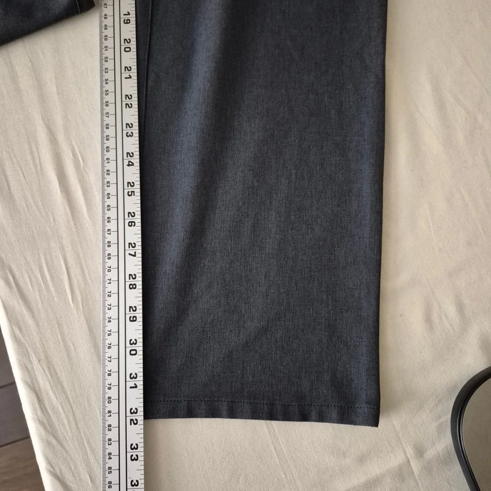 Travis Mathew Open to Close Pants Mens 38 Charcoal Grey Heather Golf 1MT435